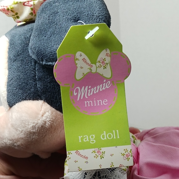 Disney Minnie Mouse Mine Rag Doll Stuffed Doll Plush Kids Toys 10" - Picture 5 of 12
